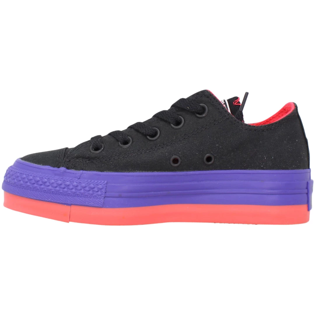 Wholesale ๐ฅฐ Converse Chuck Taylor Platform OX Black/Nights Purple-Red 542434C ๐ฉ Women's ๐ 4 Wholesale ๐ฅฐ Converse Chuck Taylor Platform OX Black/Nights Purple-Red 542434C ๐ฉ Women's ๐ - Image 2