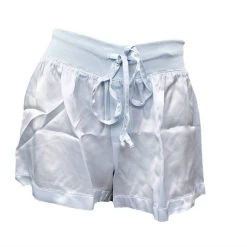 Wholesale ✔️ Pj Harlow 👩 women Mikel Satin Boxer Short With Draw String in Teal 🌟