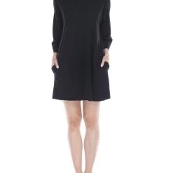 Hot Sale 🤩 Pj Harlow 👩 women Urban Muumuu Knee Length Lounge Tunic in Black 💯