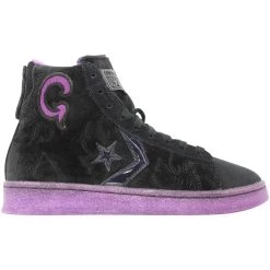 Best Pirce 🎁 Converse Pro Leather HI Black/Black/Amaranth Purple 170645C Men's 👏