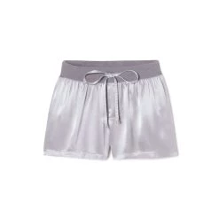 Best reviews of ⌛ Pj Harlow 👩 women Mikel Satin Boxer Short With Draw String in Dark Silver 🎉