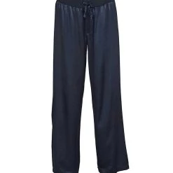Wholesale 💯 Pj Harlow 👩 women Jolie Satin Pant With Draw String in Navy 🎉