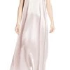 Cheap 🎁 Pj Harlow 👩 women Monrow Satin Long Nightgown With Gathered Back in Blush 😉