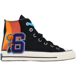 Promo ๐งจ Converse Chuck 70 HI Black/Black/Mantra Orange 172482C Men's ๐