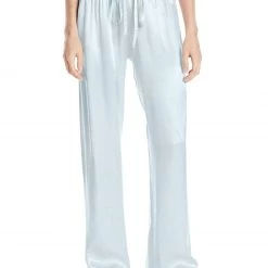 Wholesale 🔔 Pj Harlow 👩 women Jolie Satin Pant With Draw String in Aqua 💯