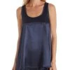 Deals 😍 Pj Harlow 👩 women Laura Satin Racerback Tank in Navy 🔥