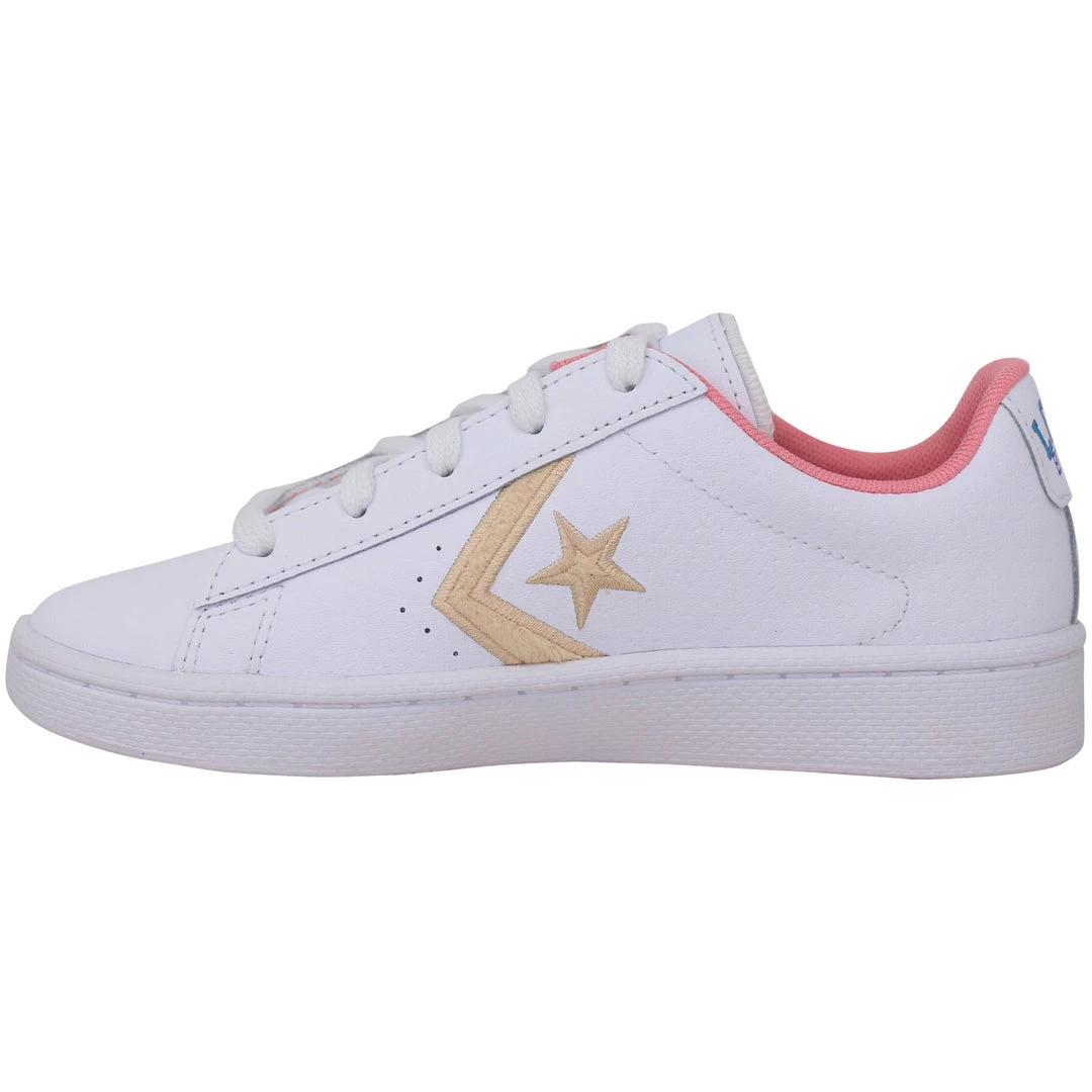 Outlet ๐งจ kids Converse Pro Leather OX White/Pink 372489C Pre-School ๐ 4 Outlet ๐งจ kids Converse Pro Leather OX White/Pink 372489C Pre-School ๐ - Image 2
