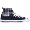 Deals ✔️ Converse Chuck Taylor Layer Up Plaid Hi Black/White 111159 Men's ⌛