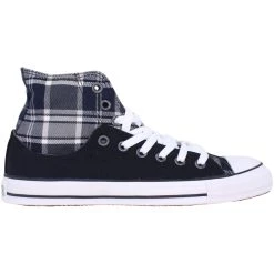 Deals โ๏ธ Converse Chuck Taylor Layer Up Plaid Hi Black/White 111159 Men's โ