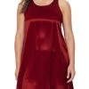New ✔️ Pj Harlow 👩 women Lindsay Satin And Rib Nightgown in Red ❤️ -Cheap Converse Store ea16cae416174b7ab93e03d9ef5378ba eb049d8e 27c8 4040 8a2c 88647598c09a 1080x