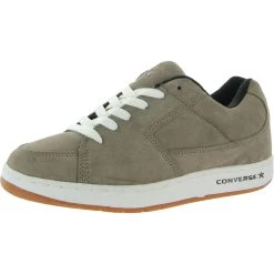Best deal 😉 Converse Star Mens Faux Suede Lace Up Skate 👞 Shoes 😉